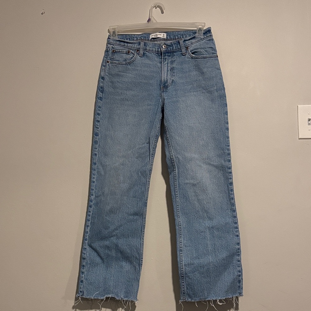Abercrombie Women's Wide Leg Baggy Jeans